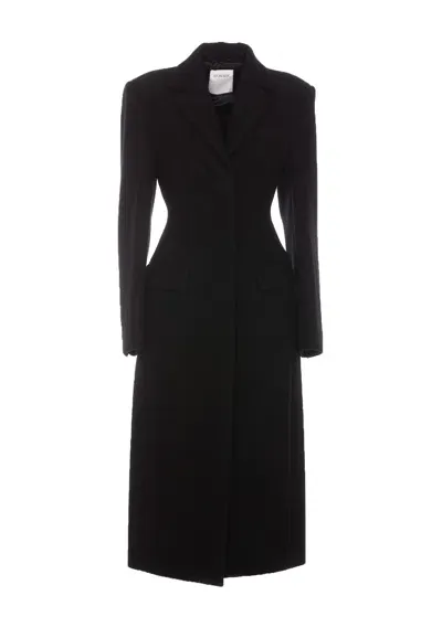 Sportmax Arabia Coat In Black