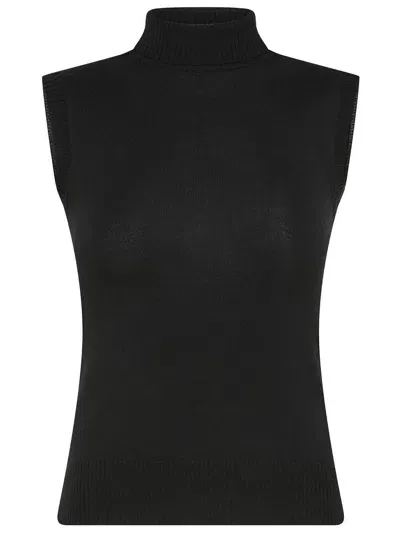 Sportmax Ardenza Black Wool Sweater