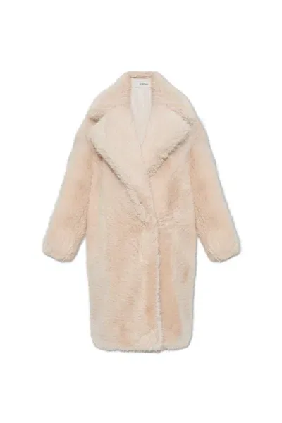 Sportmax Coat With Collar In Pink