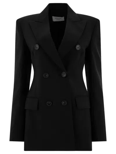 Sportmax Coats & Jackets In Black