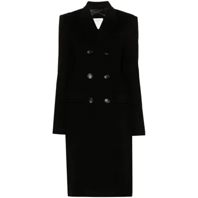 Sportmax Coats In Black