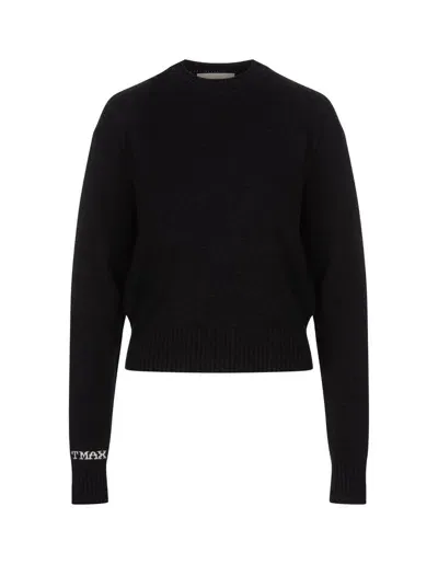 Sportmax Crewneck Long In Black