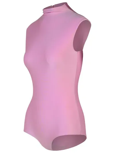 Sportmax Cristin Pink Polyamide Blend Bodysuit In 005