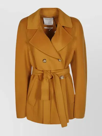 Sportmax Ella Coat In Orange