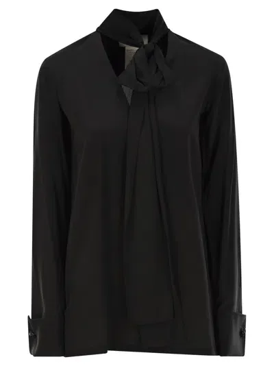 Sportmax Elleni Silk Blouse With Sash