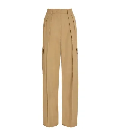 Sportmax Jacopo Cargo Trousers In Beige