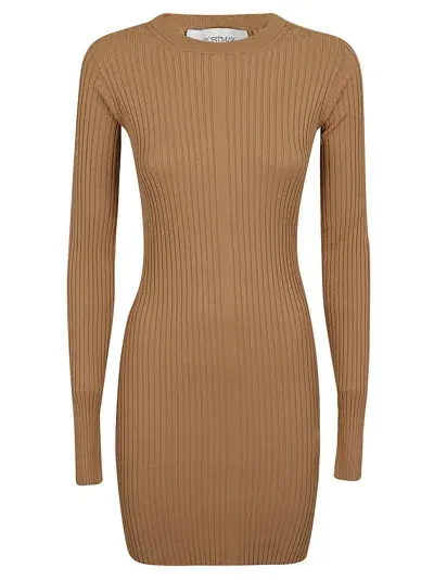 Sportmax Crewneck Long In Brown