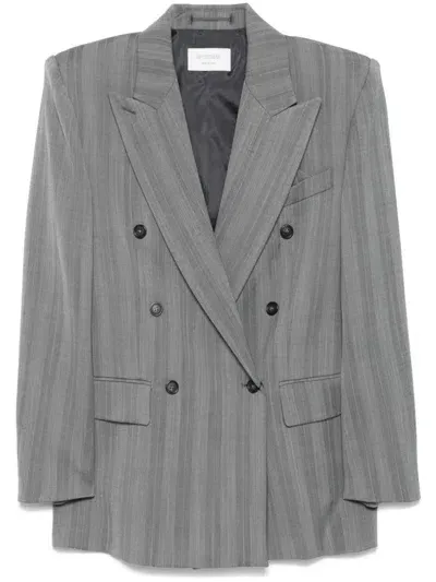 Sportmax Merlot Blazer In Grey