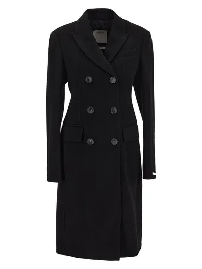 Sportmax Morgana Coat In Black