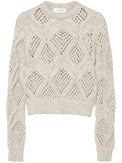 Sportmax Narvel Sweater In Grey