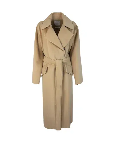 Sportmax Cappotto Orense Cammello In 010