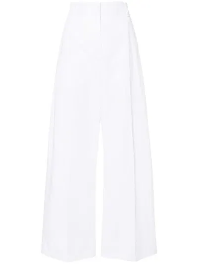 Sportmax Pants In White