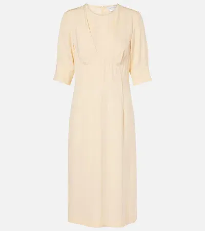 Sportmax Sele Midi Dress In White