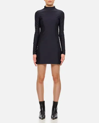 Sportmax Stiria Long Sleeve Drees In Black