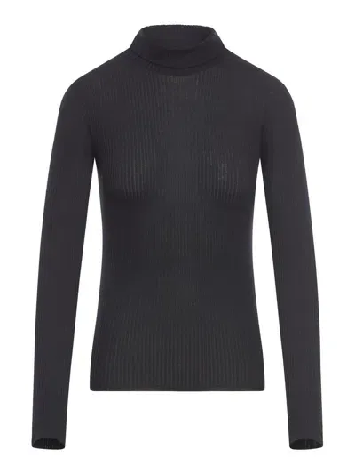 Sportmax Sweater In Black