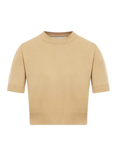 Sportmax Sweater In Beige