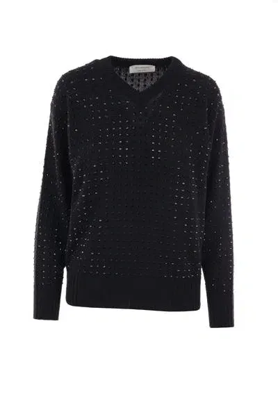 Sportmax Sweaters In Black