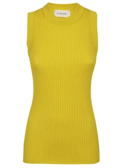 Sportmax Toledo Top In Yellow