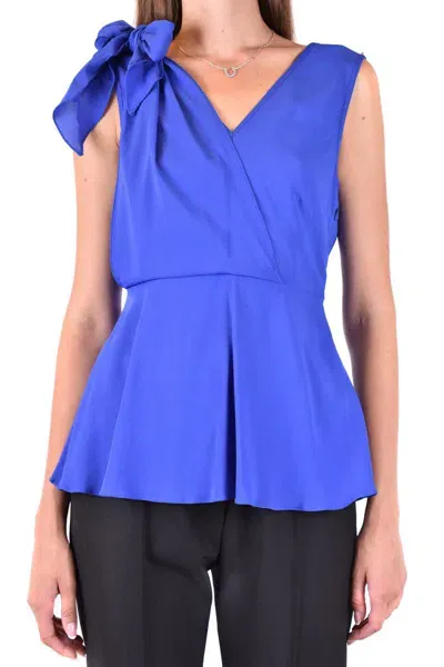 Sportmax Top In Electric Blue