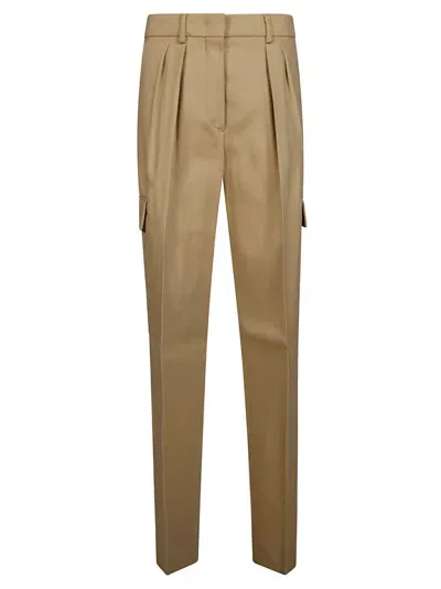 Sportmax Verbas Pantalone Cargo In Brown