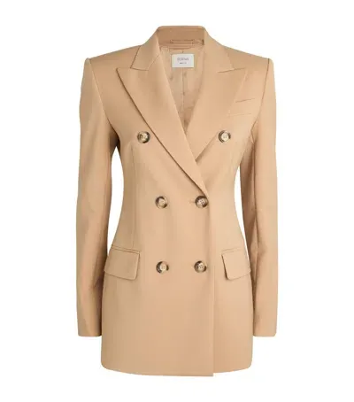 Sportmax Virgin Wool Adamo Blazer In Beige