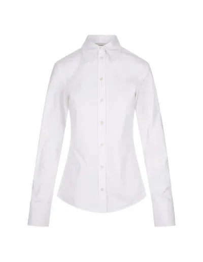 Sportmax White Scout Shirt In Bianco