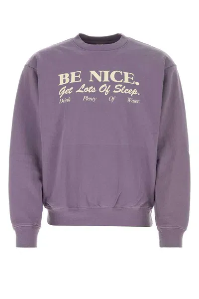 Sporty And Rich Sporty & Rich Sweatshirts In Purple