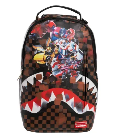 Sprayground Transformers Backpack In Brown