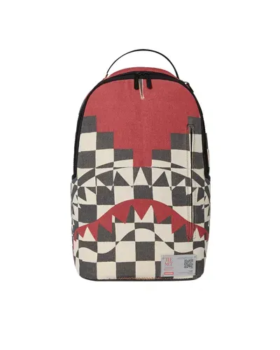 Sprayground Zaino Met Checkboard Tunic In Red