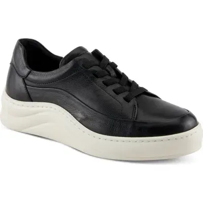 Spring Step Deaton Platform Sneaker In Black