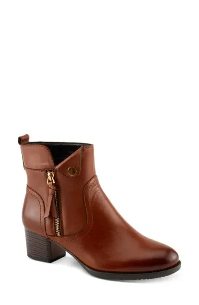 Spring Step Nazca Bootie In Cognac