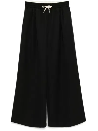 St Agni Drawstring Pants In Black