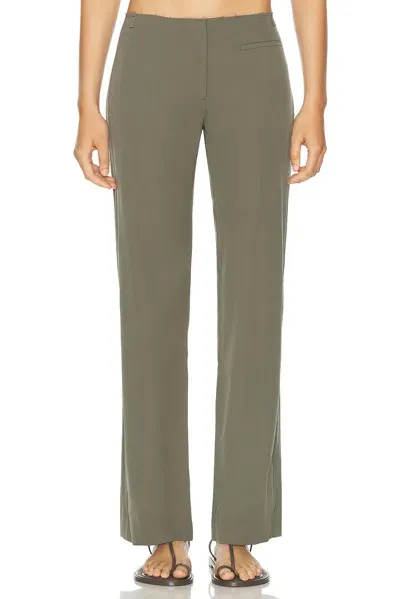 St Agni Edge Pant In Smokey Olive