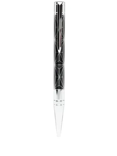 St Dupont Ballpoint Pen In Silver