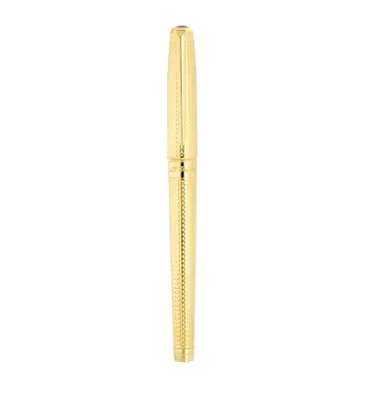 St Dupont Line D Eternity Rollerball Pen In Gold