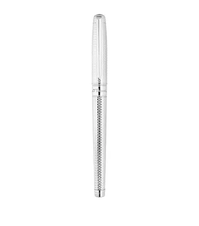 St Dupont S. T. Dupont Line D Eternity Rollerball Pen In Metallic