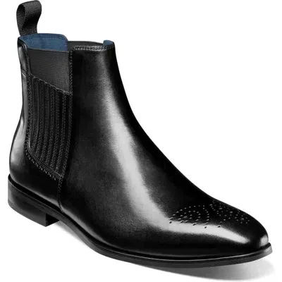 Stacy Adams Bradley Chelsea Boot In Black