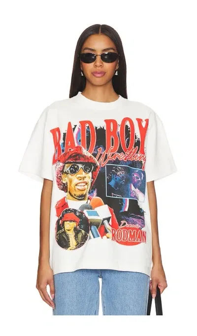 Stadium La Bad Boy Wrestling Tee In White