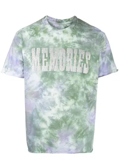 Stain Shade X Hiroshi Fujiwara Tie-dye Print T-shirt In Multicolour