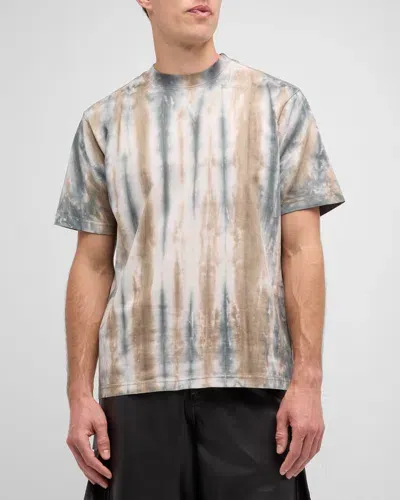 Stampd Men's Relaxed Tie-dye T-shirt In Brown Tie Dye