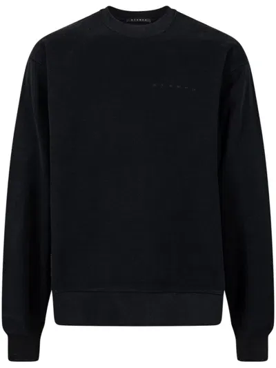 Stampd Micro Strike Crew-neck Sweatshirt In 黑色