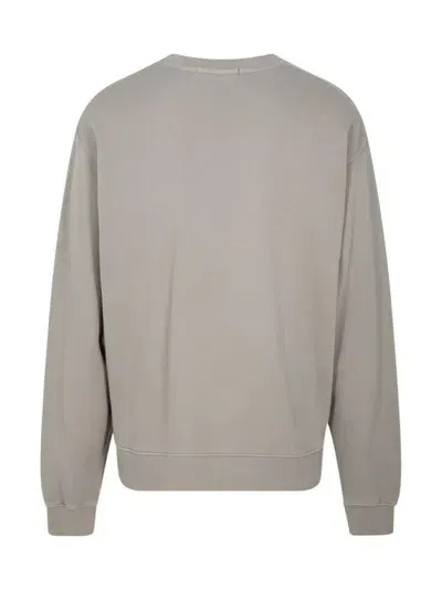 Stampd Palm Crest Crew Neck Sweatshirt In Grey