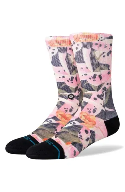 Stance Encyclia Crew Socks In Black