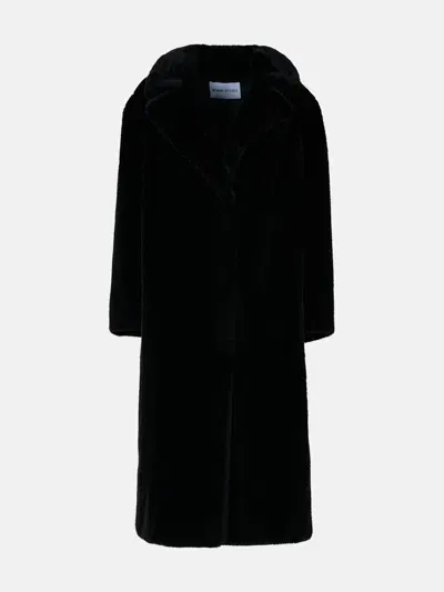 Stand Studio 'maria' Black Faux Fur Coat