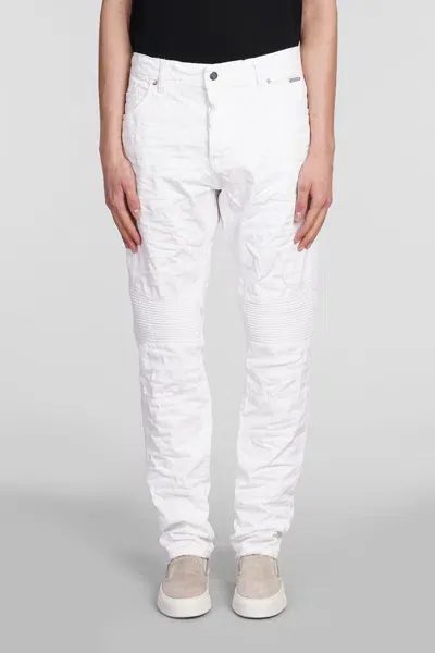 State Of Order Biker Jeans In White