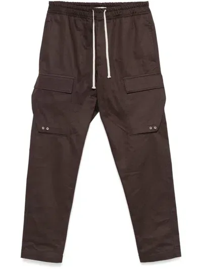 State Of Order Courier Drill Trousers In Brown