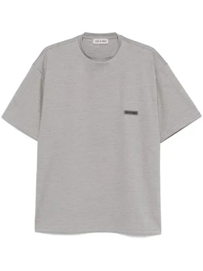 State Of Order Logo-patch T-shirt In Grey