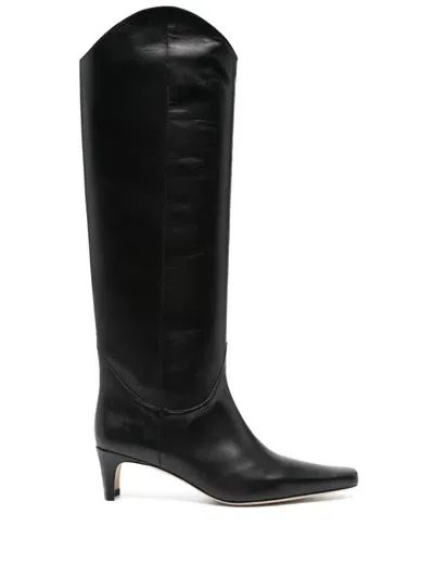 Staud Black Western Wally Boots