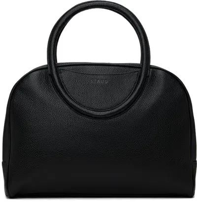 Staud Black Maude Bowler Bag In Blk Black