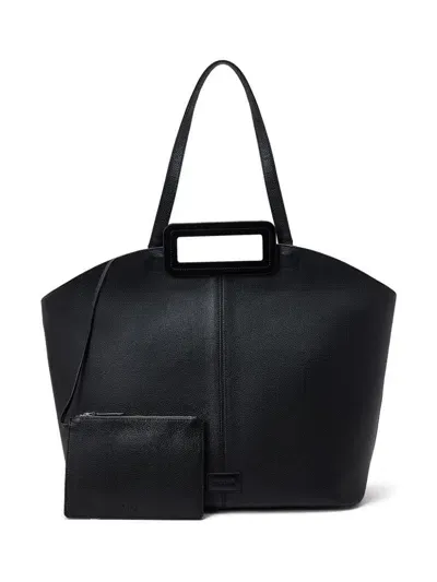 Staud Grande Tote Bag In Black